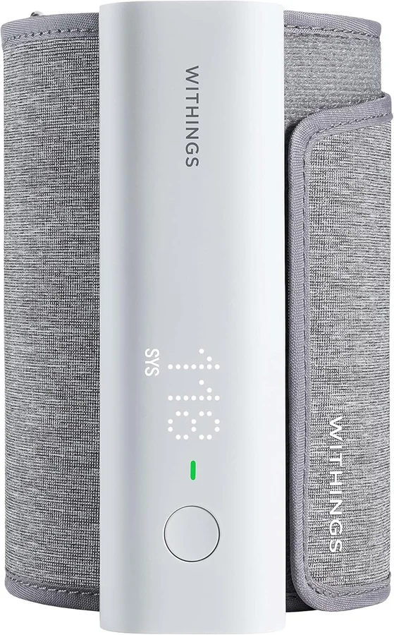 Cordless blood pressure cuff