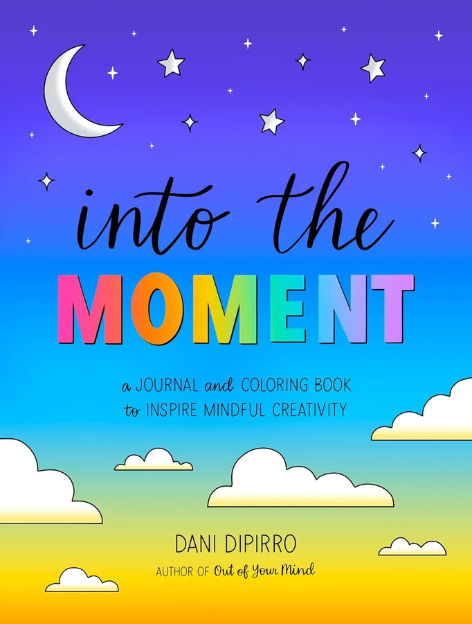 Therapeutic coloring and journaling book