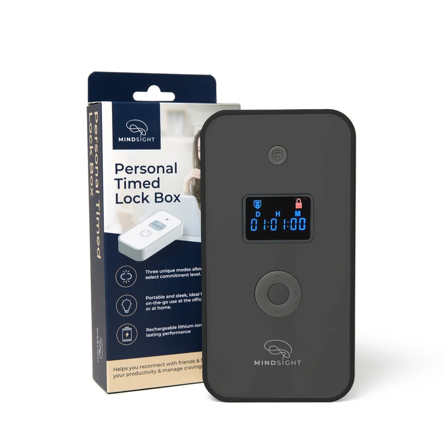 Timed lock box